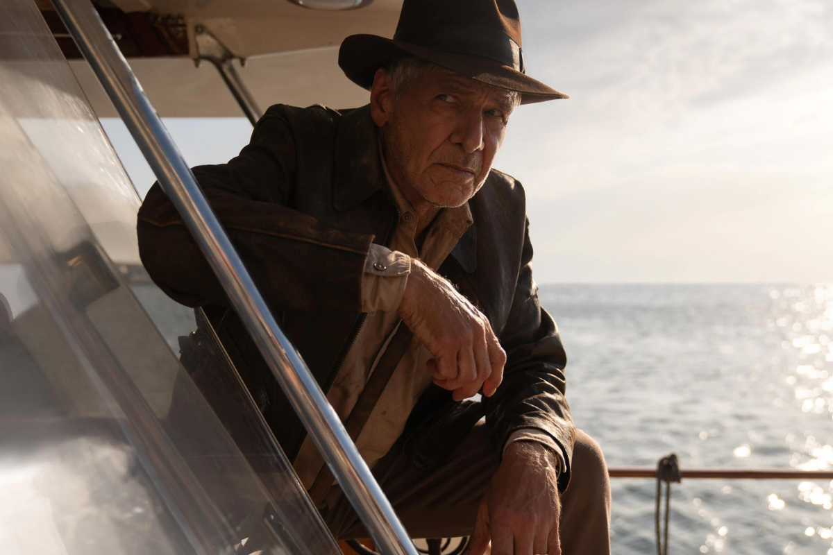 Harrison Ford in "Indiana Jones and the Dial of Destiny"