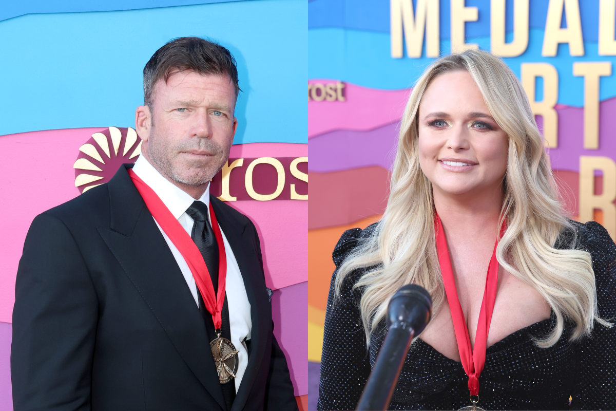 taylor sheridan miranda lambert texas medal of arts