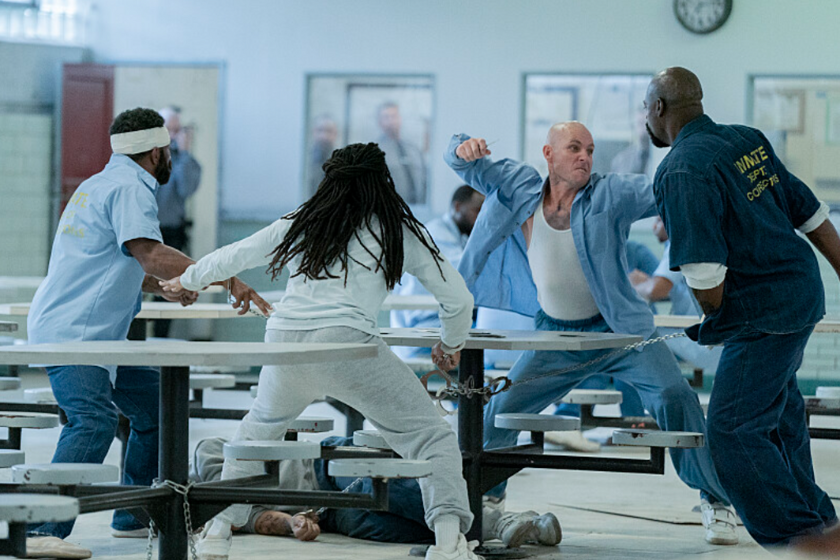 a scene from 'mayor of kingstown' season 2, episode 6
