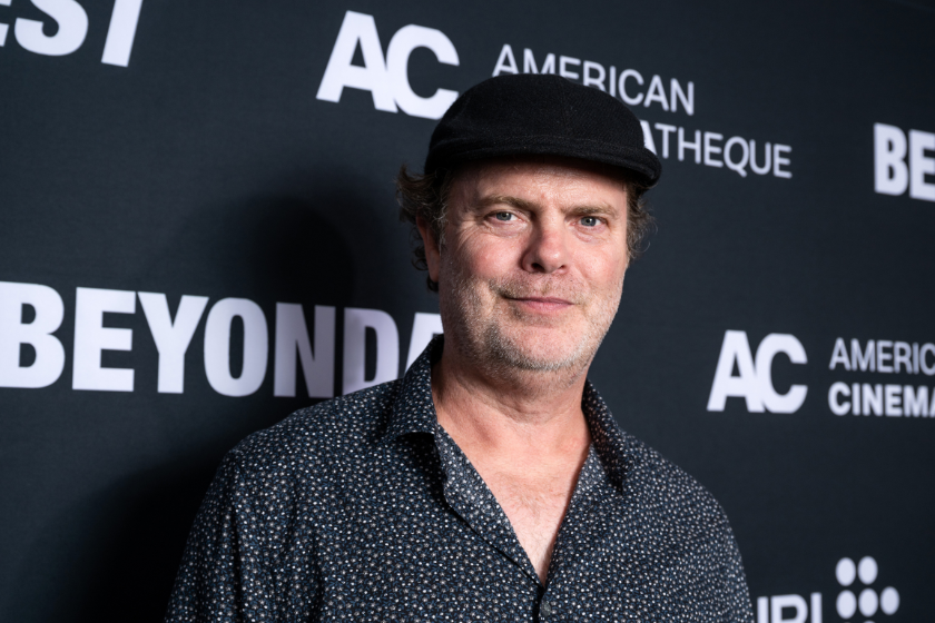 Actor Rainn Wilson attends the 2022 Beyond Fest: "Weird: The Al Yankovic Story" Screening at the Aero Theatre on October 06, 2022 in Santa Monica, California