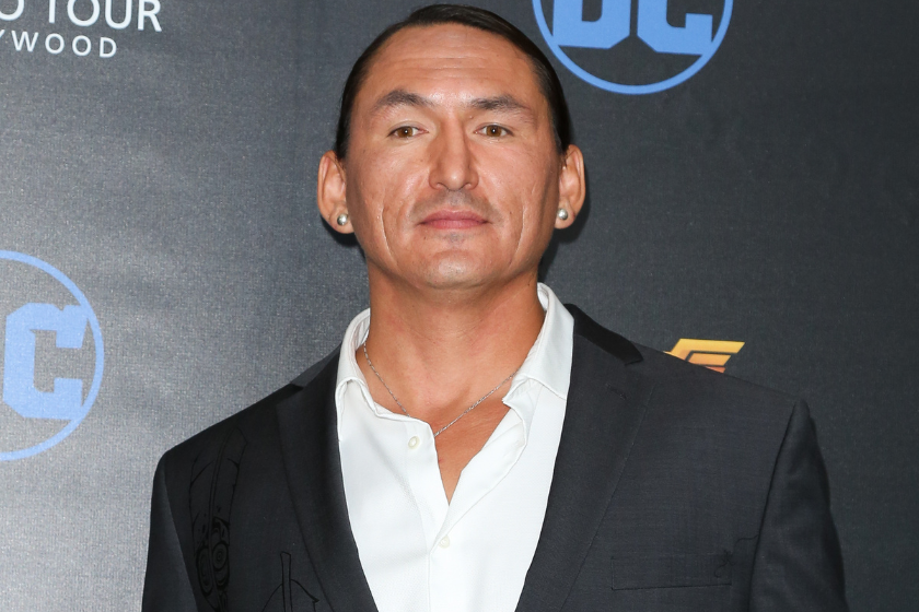 Actor Eugene Brave Rock attends the opening of the "Wonder Woman" Behind-The-Scenes Experience at Warner Bros. Studios on July 31, 2017 in Burbank, California