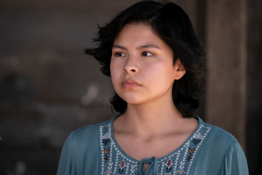 Elva Guerra as Sally Growing Thunder - Dark Winds _ Season 1, Episode 1