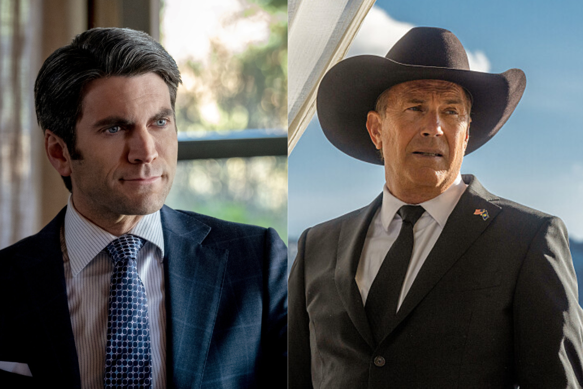 wes bentley kevin costner 'yellowstone' stills