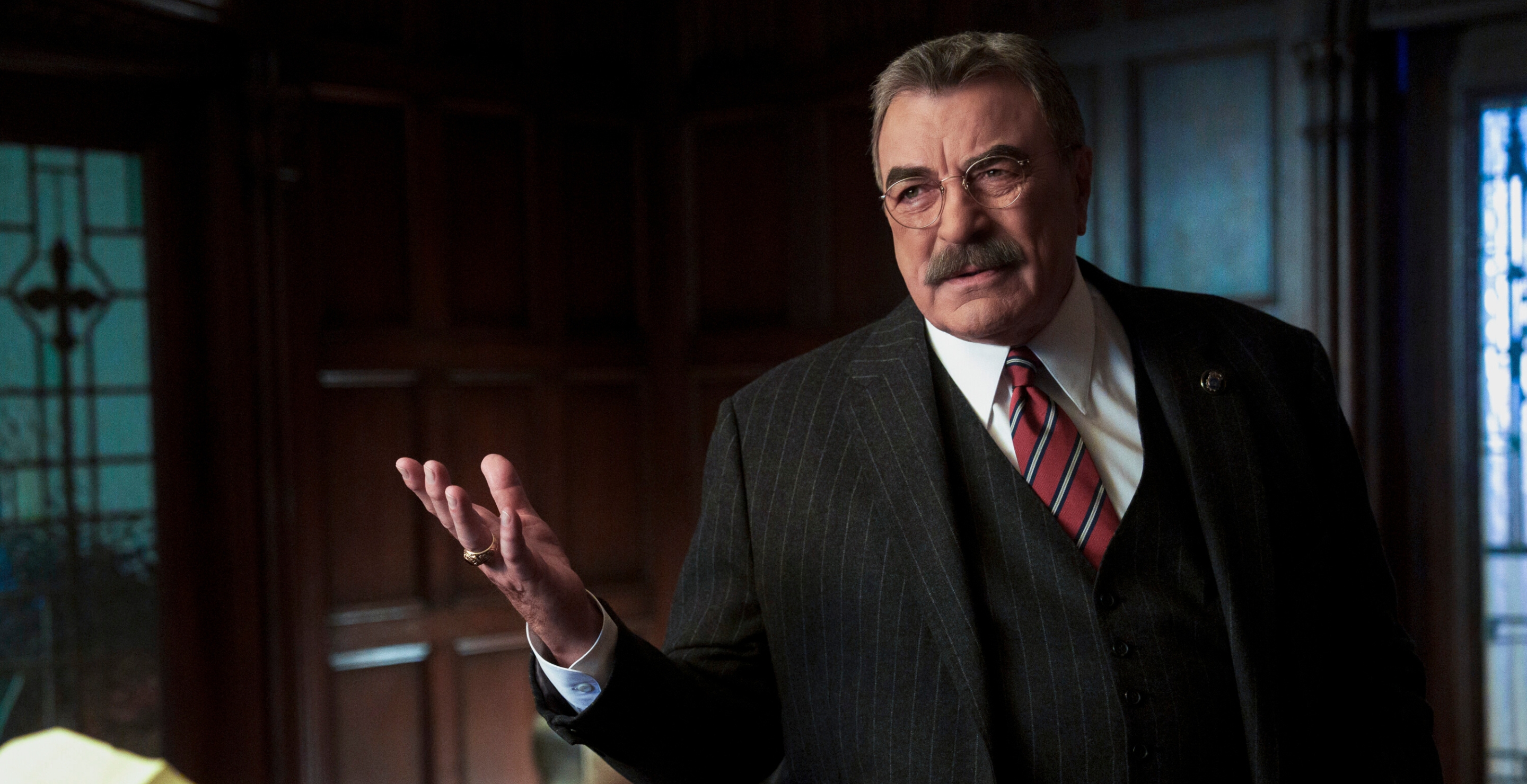 Tom Selleck as Frank Reagan in "Blue Bloods" Season 14