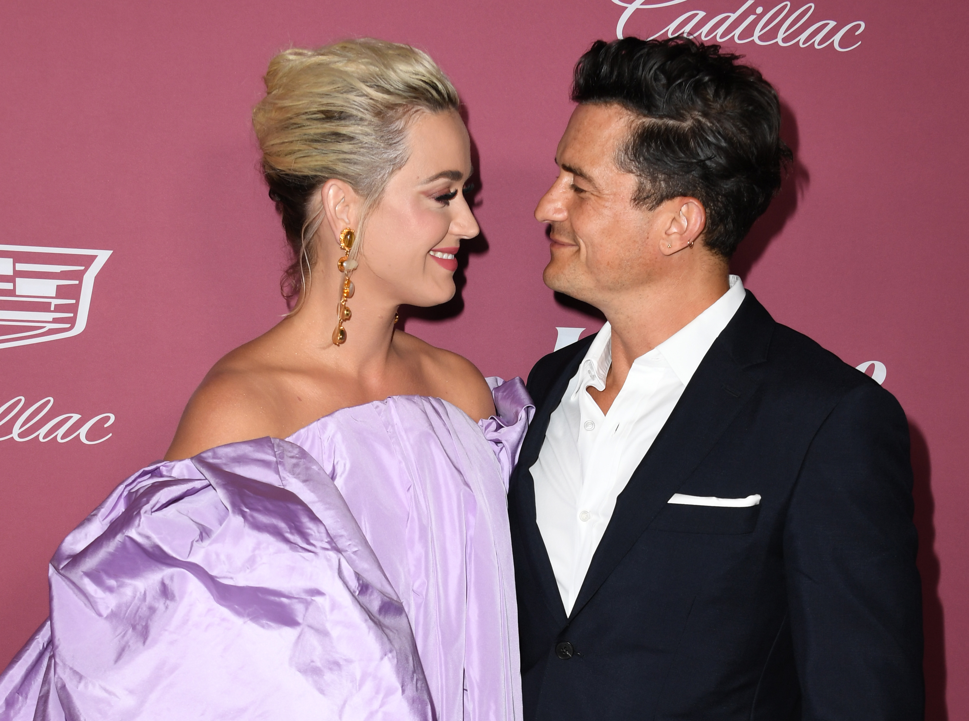 BEVERLY HILLS, CALIFORNIA - SEPTEMBER 30: Katy Perry and Orlando Bloom attend Variety's Power Of Women: Los Angeles Event on September 30, 2021 in Beverly Hills, California. (