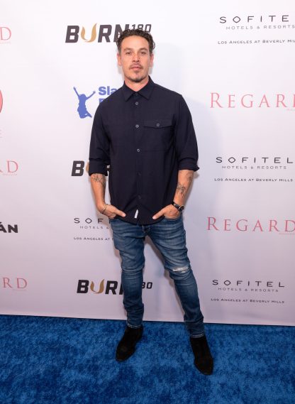 LOS ANGELES, CALIFORNIA - JUNE 02: Actor Kevin Alejandro attends REGARD Magazine's Summer Issue release party presented by BURN180 with special guest host cover girl Tricia Helfer at Sofitel Los Angeles at Beverly Hills on June 02, 2022 in Los Angeles, California.