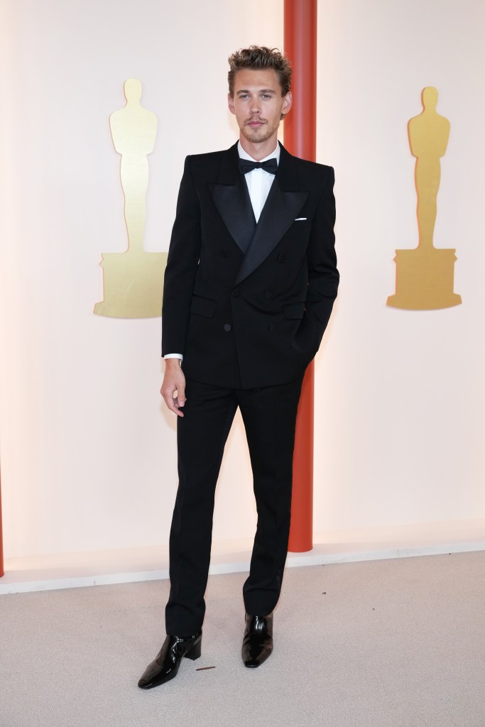 HOLLYWOOD, CALIFORNIA - MARCH 12: Austin Butler attends the 95th Annual Academy Awards on March 12, 2023 in Hollywood, California. 