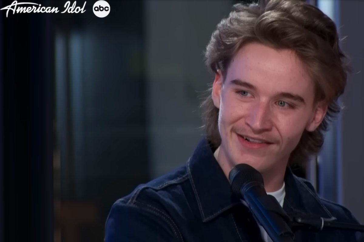 Screengrab from Phil Kane's 2023 'American Idol' audition