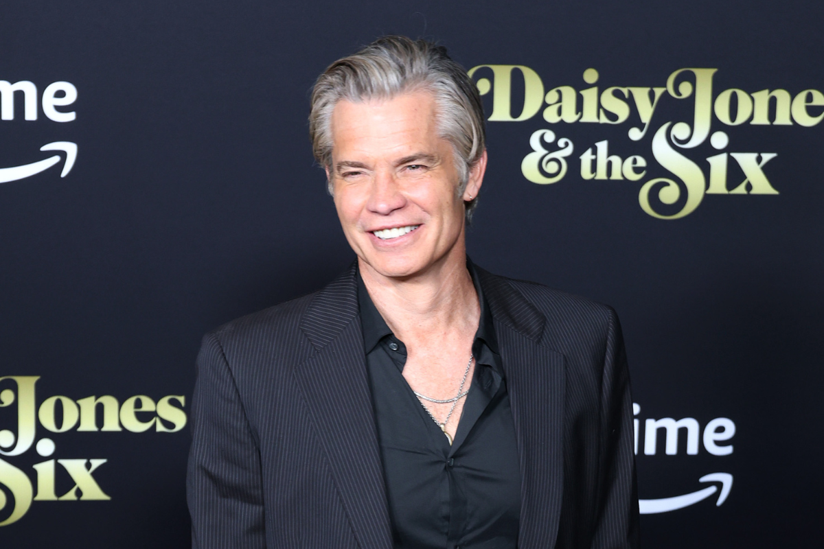 timothy olyphant 'daisy jones & the six' premiere red carpet