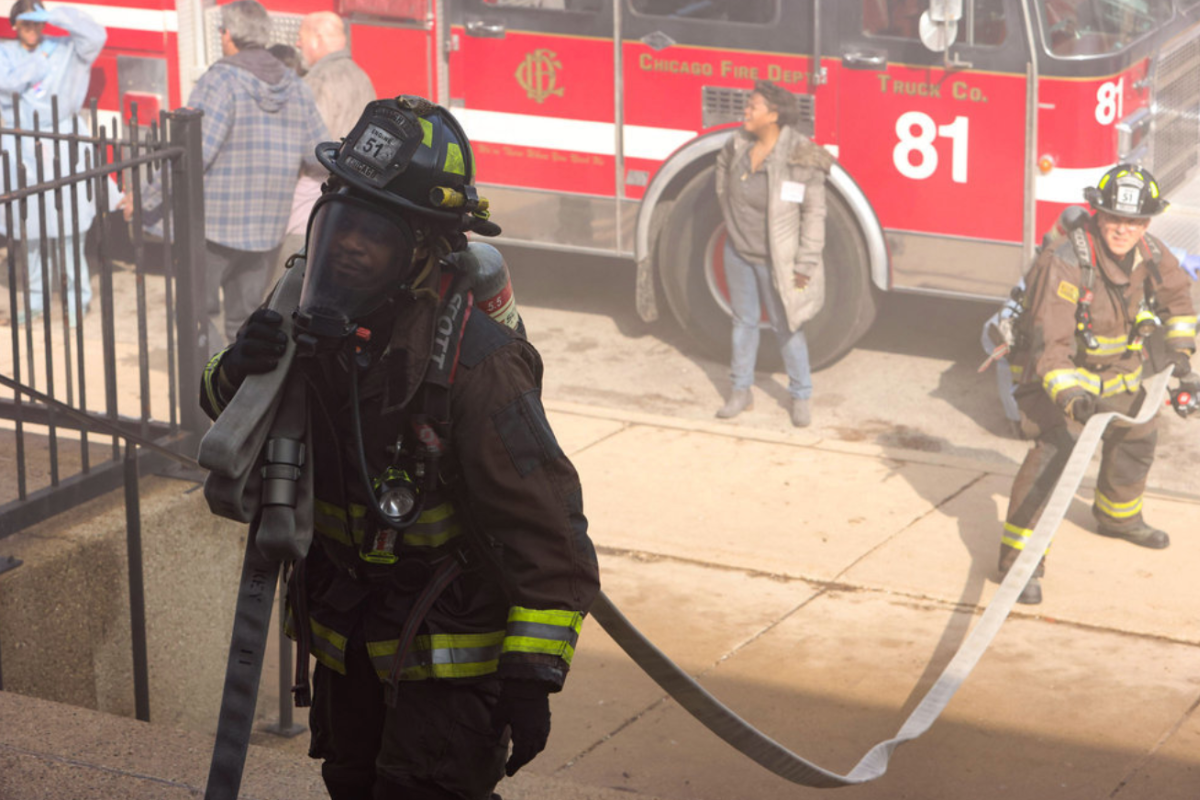 Daniel Kyri on 'Chicago Fire'