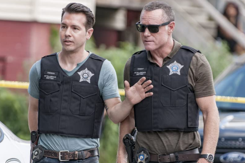 Jason Beghe and Jon Seda in Chicago P.D. (2014)