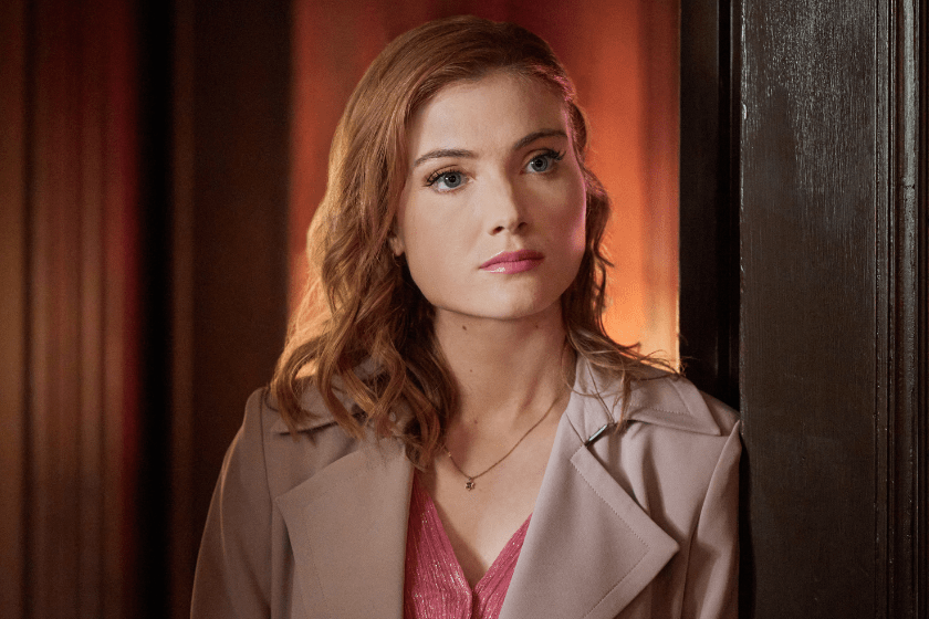 Skyler Samuels as Aurora Teegarden on Hallmark
