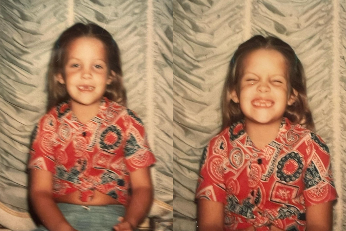 Six-year-old Lisa Marie Presley. (Linda Thompson/Instagram)
