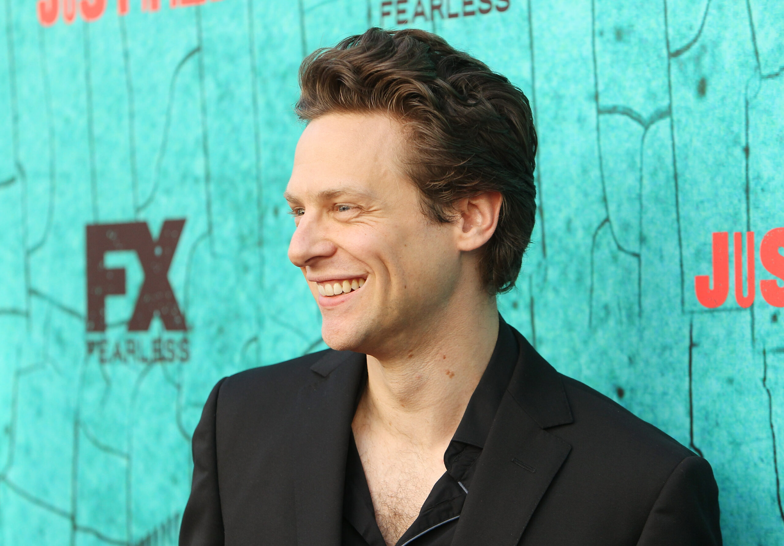 HOLLYWOOD, CA - APRIL 13: Jacob Pitts arrives at FX's "Justified" series finale premiere held at The Ricardo Montalban Theatre on April 13, 2015 in Hollywood, California.