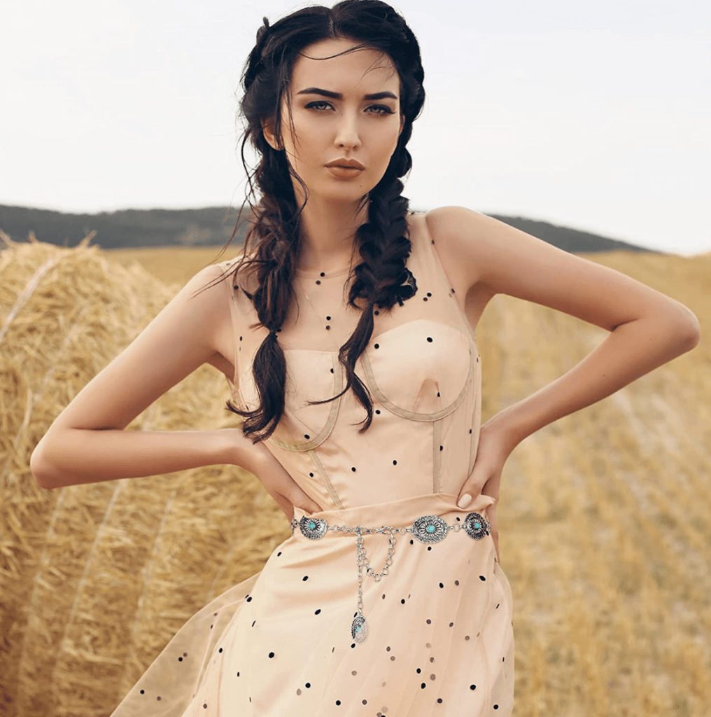 concho belt Amazon