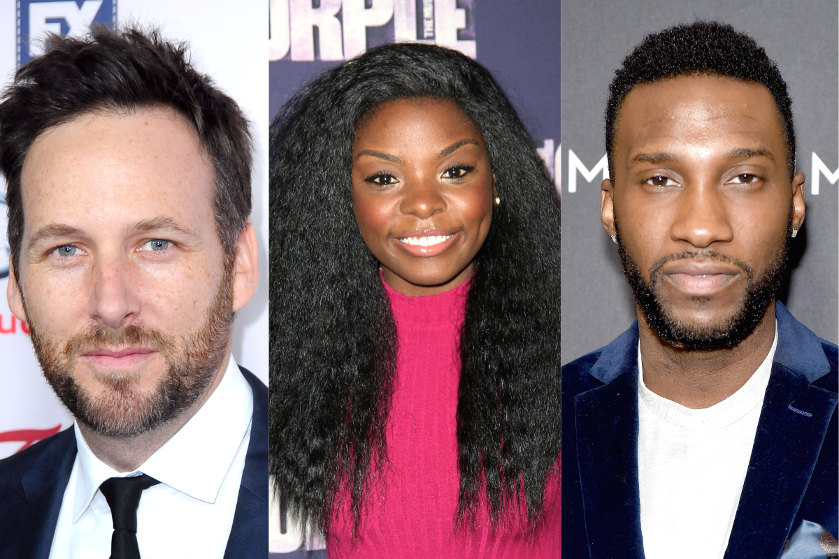 L-R: Ryan O’Nan, Joaquina Kalukango, and Justin Hurtt-Dunkley