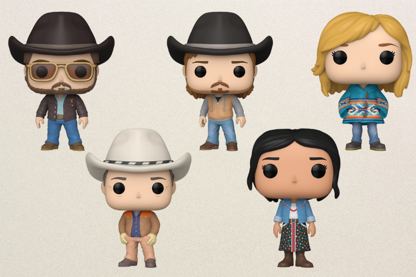 All five Funko Pop 'Yellowstone' figures
