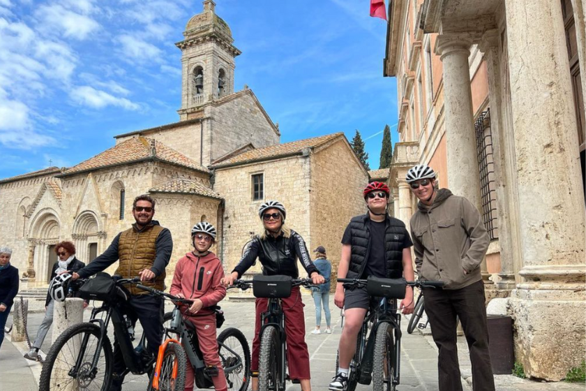 Cole Hauser family Italy