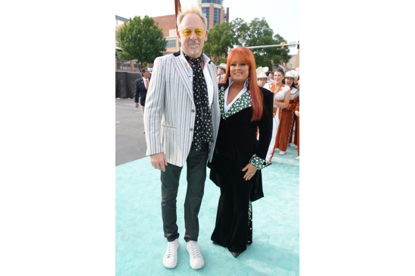 Cactus Moser and Wynonna Judd attend the 2023 CMT Music Awards at Moody Center on April 02, 2023 in Austin, Texas