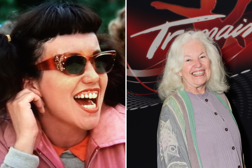 Jamie Donnelly as Jan in 'Grease' / Actress Jamie Donnelly attends the Tramaine Dance Conventions 35th Anniversary Tour at Los Angeles Airport Marriot on April 3, 2016 in Los Angeles, California