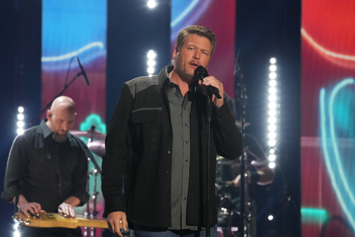 AUSTIN, TEXAS - APRIL 02: Blake Shelton performs onstage at the 2023 CMT Music Awards at Moody Center on April 02, 2023 in Austin, Texas.