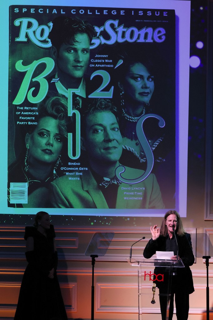 LOS ANGELES, CALIFORNIA - MARCH 09: Mark Seliger accepts the Outstanding Achievement Award in Photography at the 8th Annual Hollywood Beauty Awards Benefiting Helen Woodward Animal Center at Taglyan Complex on March 09, 2023 in Los Angeles, California.