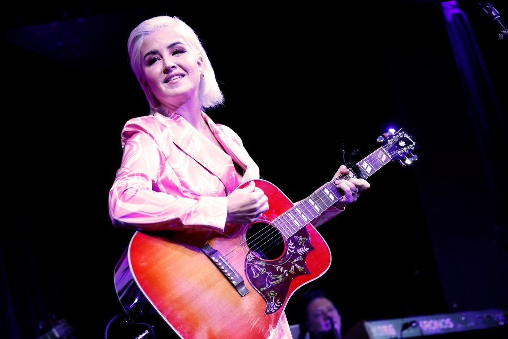 WASHINGTON, DC - APRIL 26: Maggie Rose performs on stage during Grammys On The Hill: Awards Dinner at The Hamilton on April 26, 2023 in Washington, DC. 