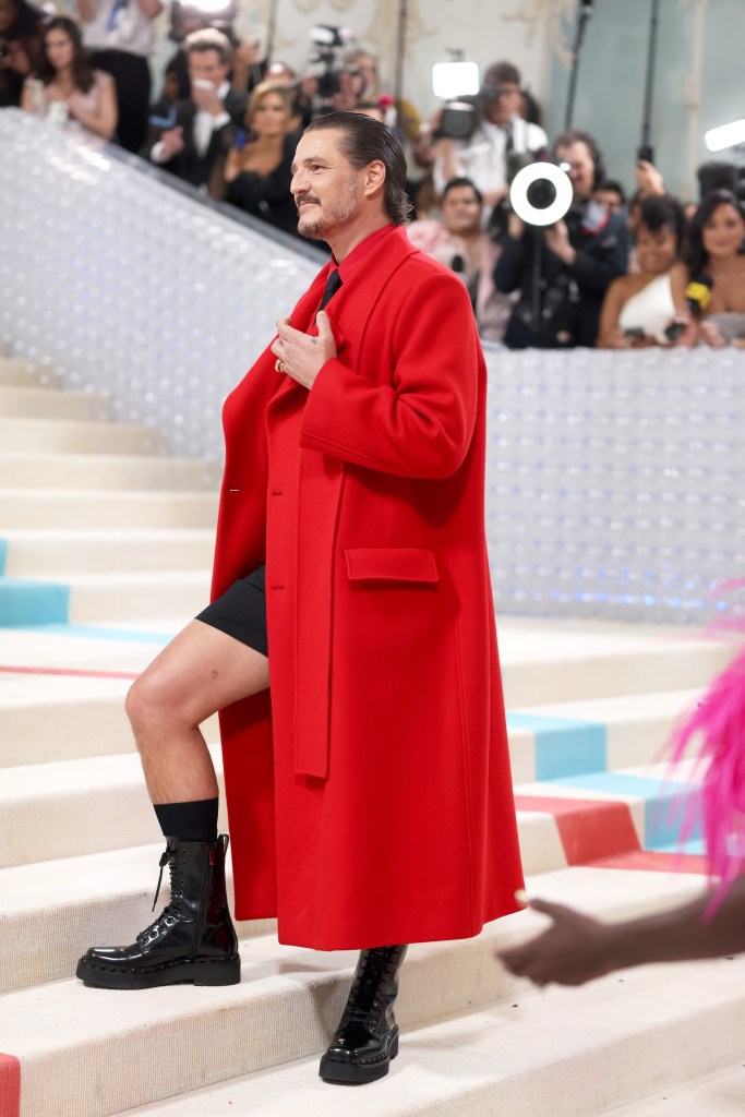 NEW YORK, NEW YORK - MAY 01: Pedro Pascal attends The 2023 Met Gala Celebrating "Karl Lagerfeld: A Line Of Beauty" at The Metropolitan Museum of Art on May 01, 2023 in New York City.