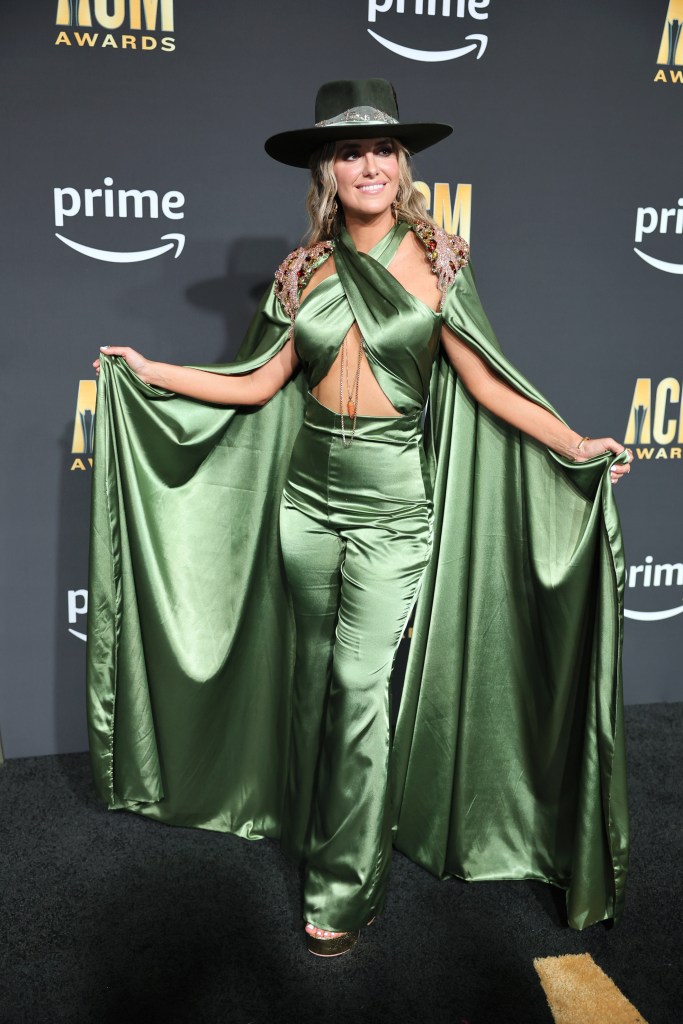 FRISCO, TEXAS - MAY 11: Lainey Wilson attends the 58th Academy Of Country Music Awards at The Ford Center at The Star on May 11, 2023 in Frisco, Texas.