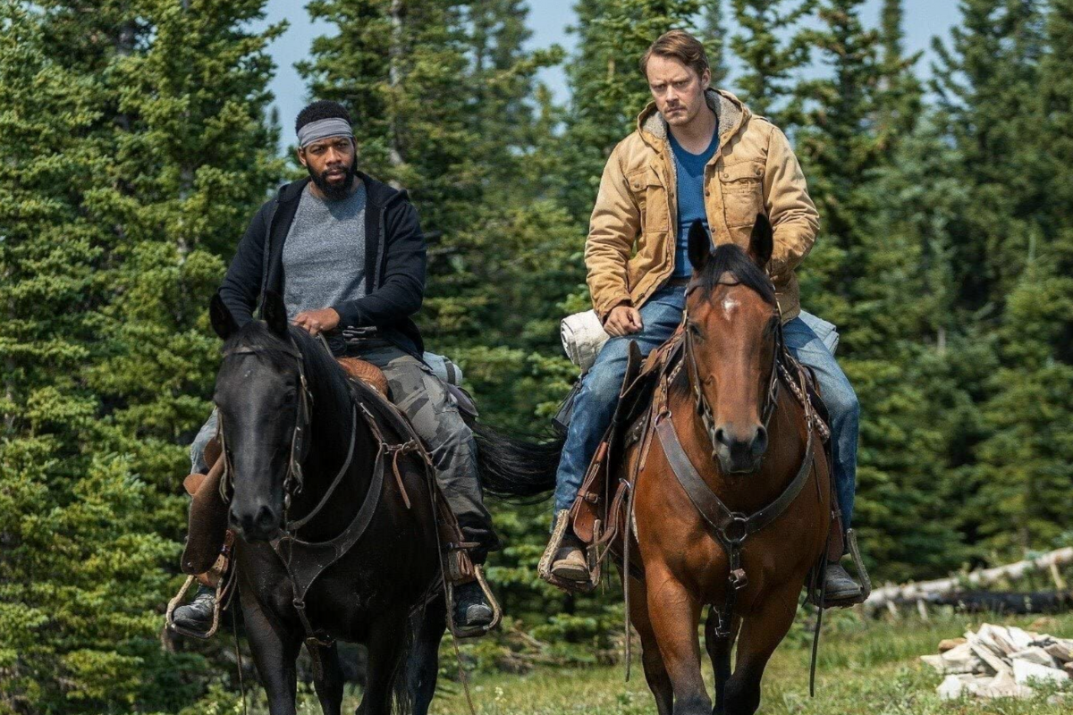 Michael Dorman and Mustafa Speaks in Joe Pickett (2021)