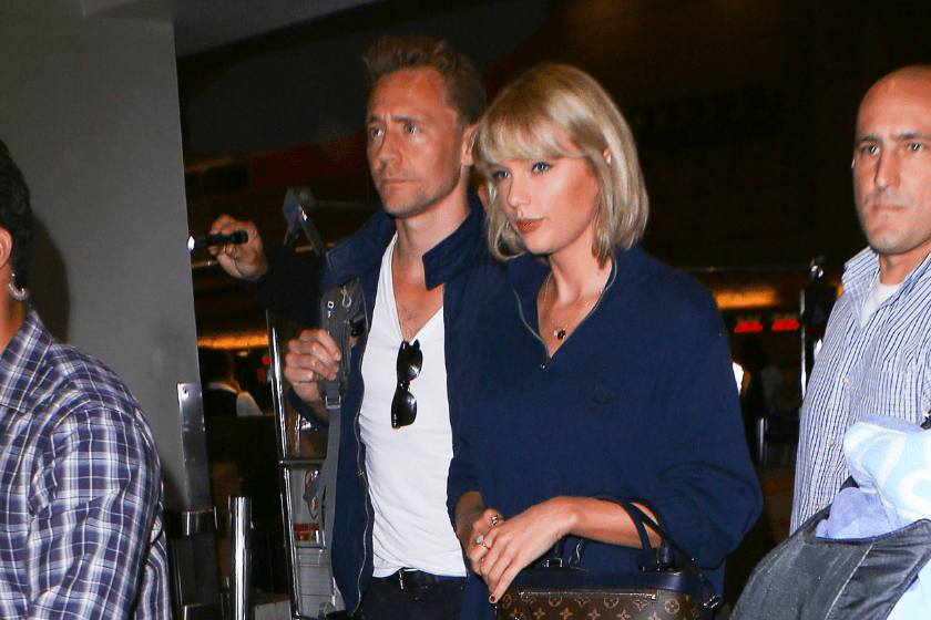 Taylor Swift and Tom Hiddleston are seen at LAX on July 06, 2016 in Los Angeles, California