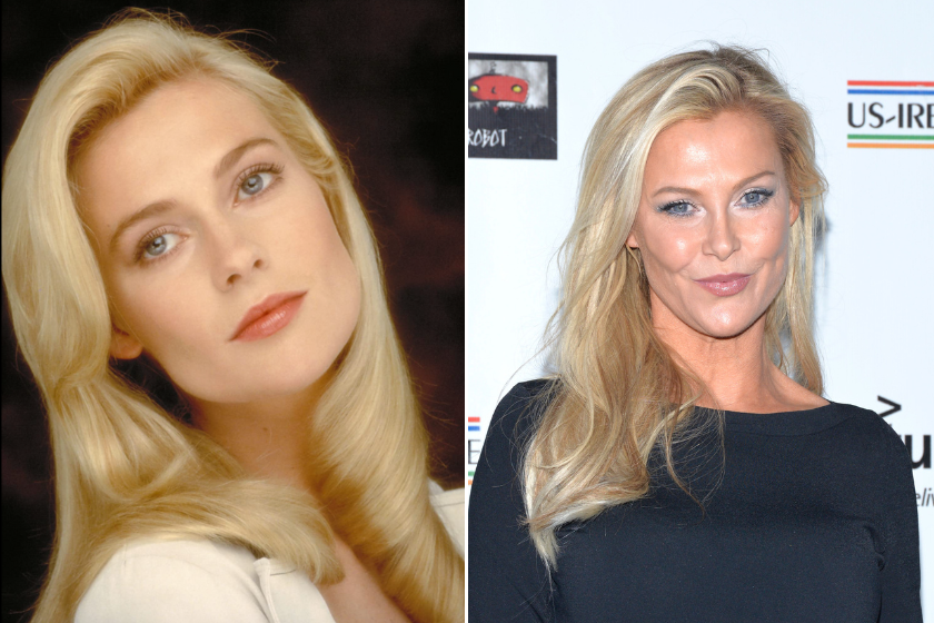 Alison Doody in 'Indiana Jones and the Last Crusade' / Actress Alison Doody attends the Oscar Wilde Awards at Bad Robot on February 25, 2016 in Santa Monica, California