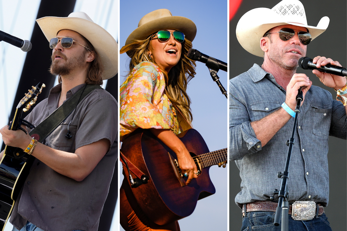 Luke Grimes performs at Stagecoach/ Lainey Wilson performs at Stagecoach/ Taylor Sheridan onstage at Stagecoach