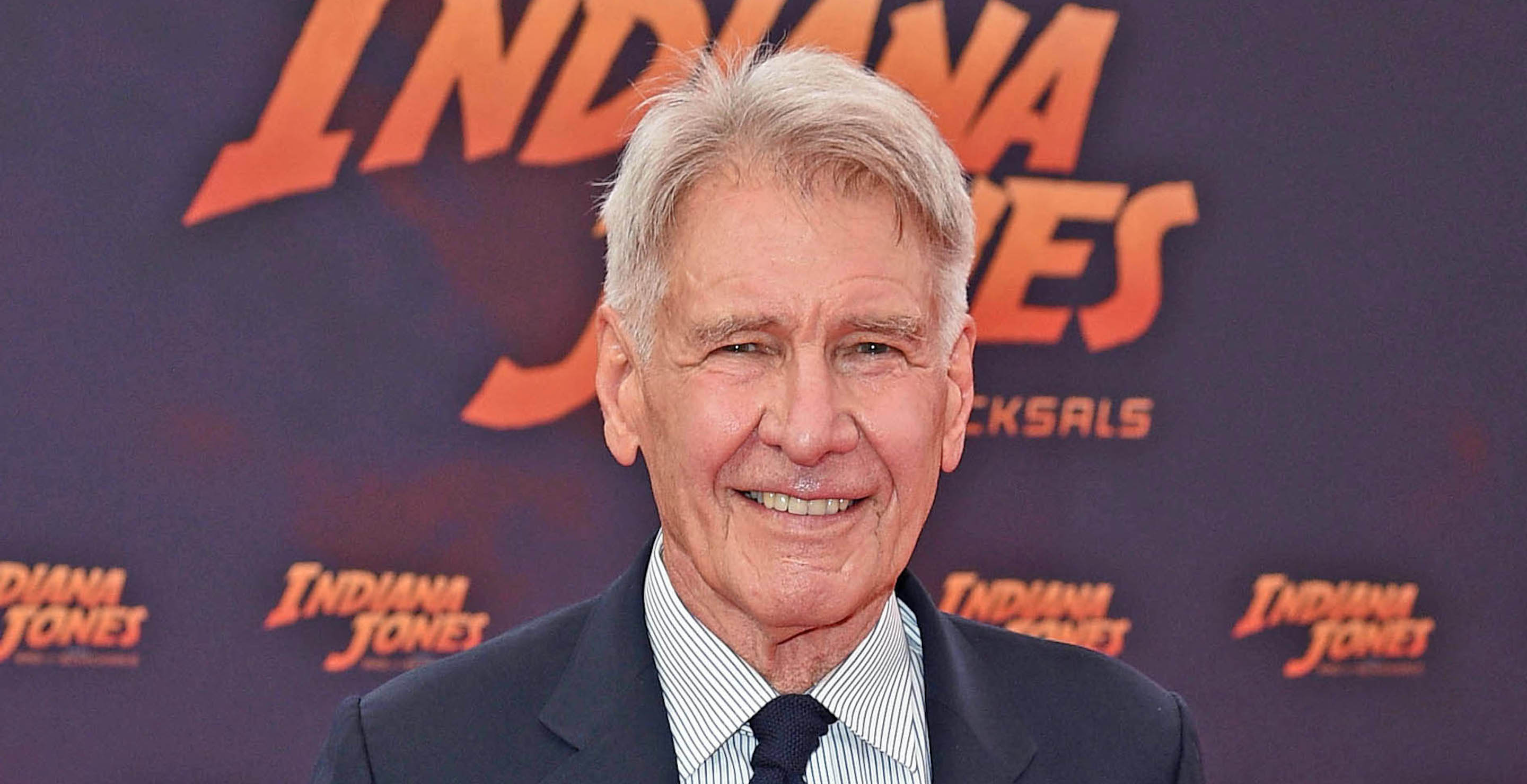 BERLIN, GERMANY - JUNE 22: Harrison Ford attends the "Indiana Jones und das Rad des Schicksals" premiere at Zoo Palast on June 22, 2023 in Berlin, Germany.