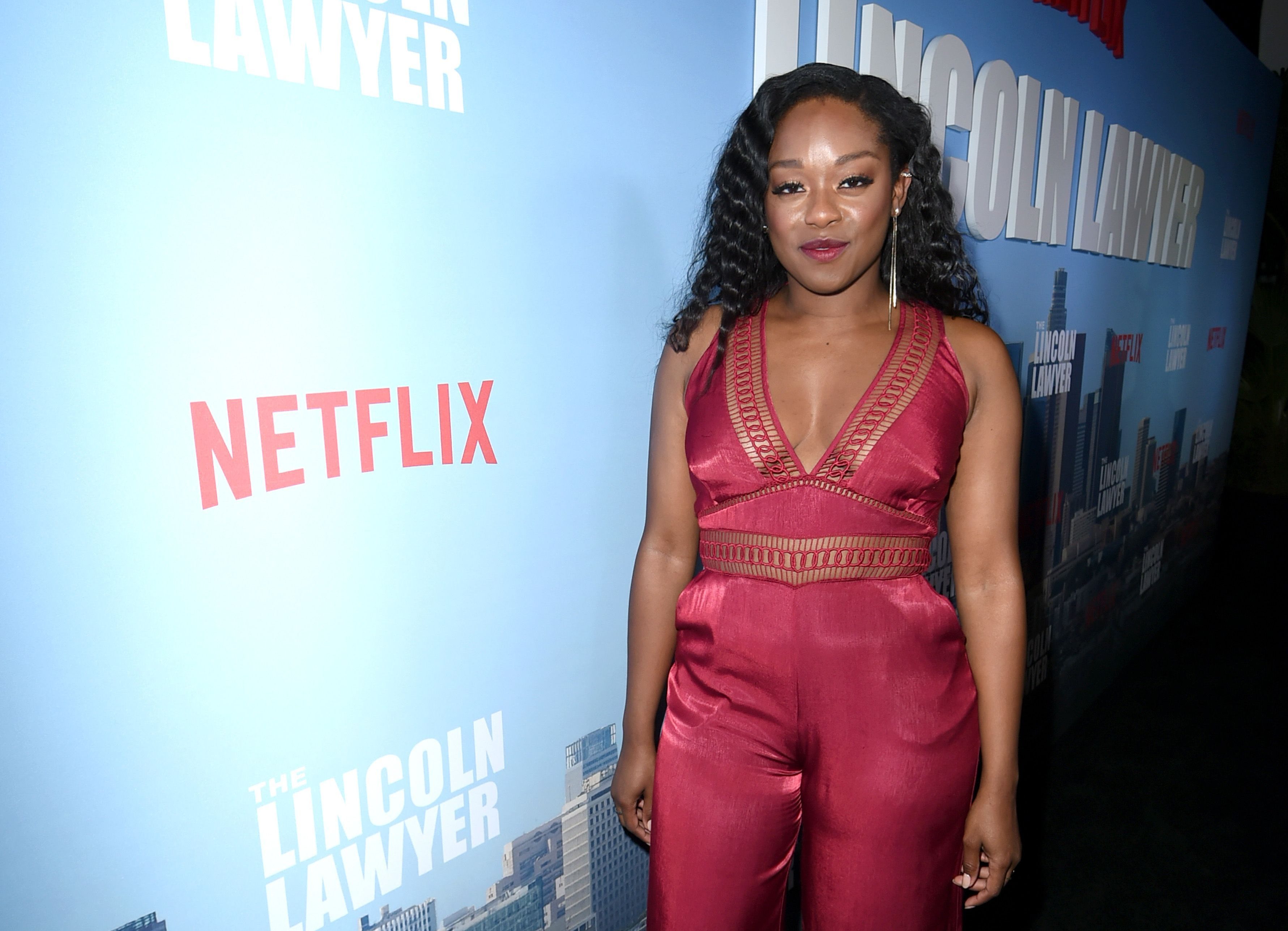 LOS ANGELES, CALIFORNIA - MAY 09: Jazz Raycole attends Netflix's 'The Lincoln Lawyer' special screening & reception at The London West Hollywood on May 09, 2022 in Los Angeles, California. 
