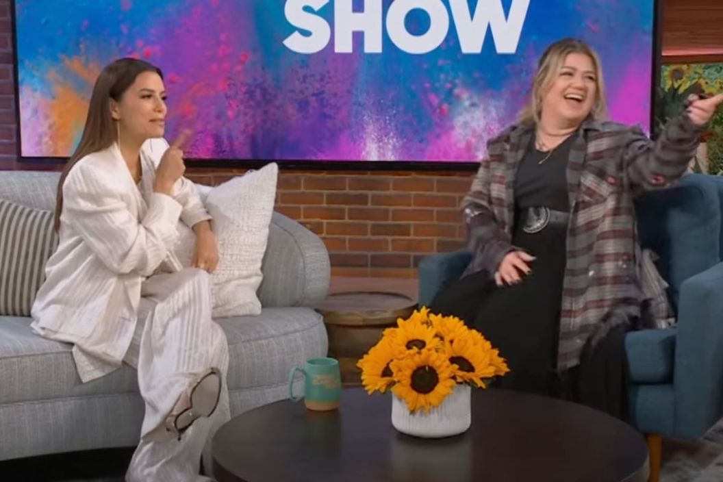 Eva Longoria on "The Kelly Clarkson Show"