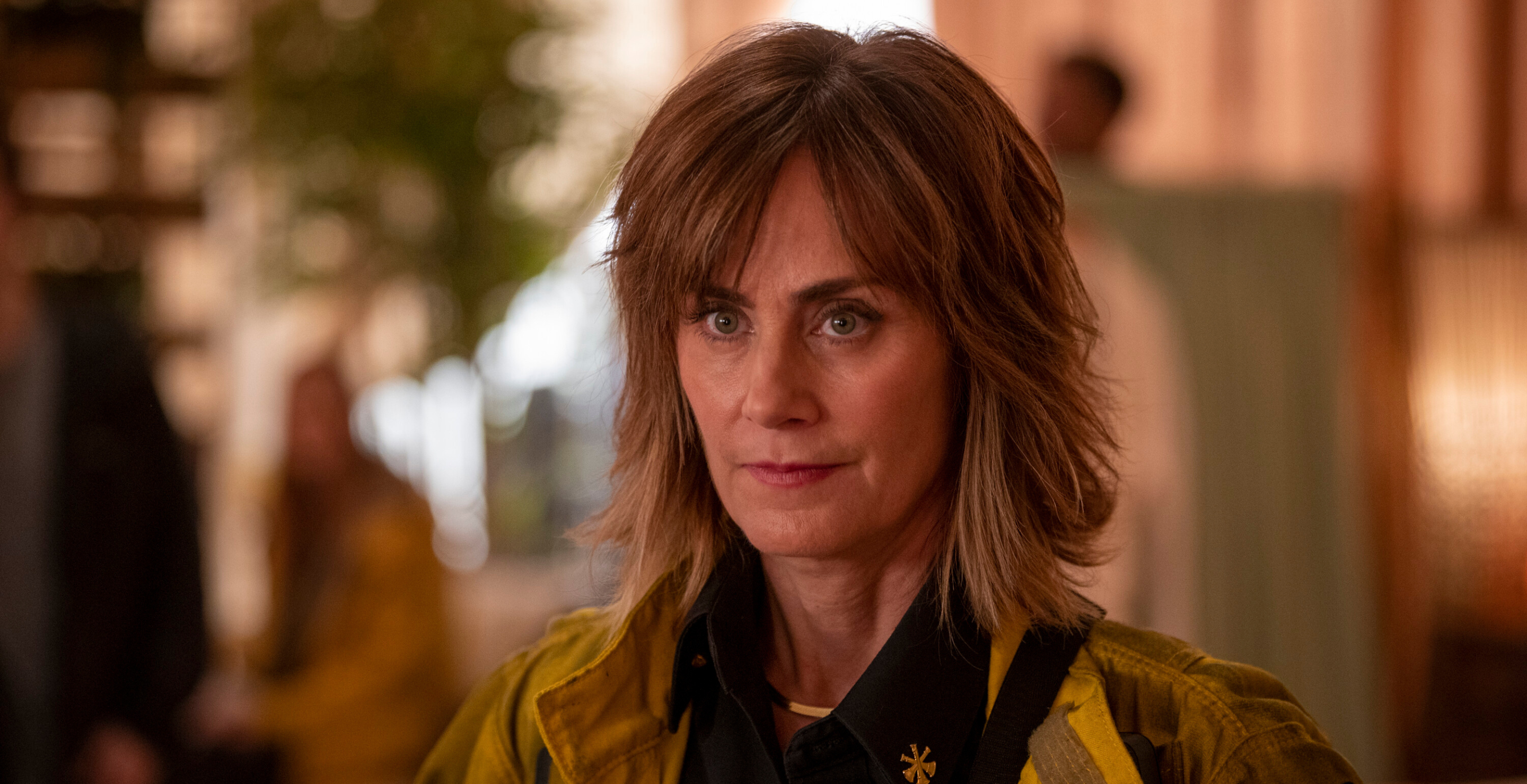 Diane Farr as Sharon Leone