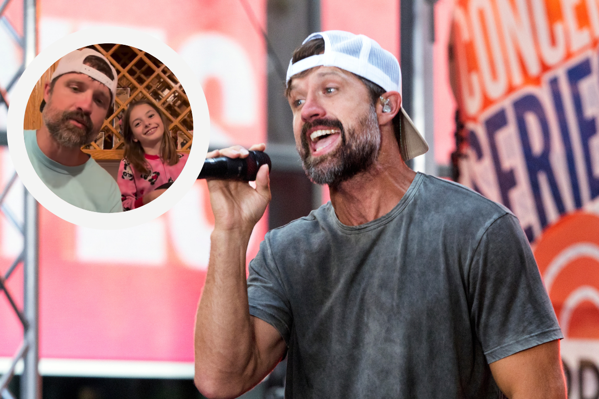 NEW YORK, NEW YORK - AUGUST 05: Walker Hayes performs on NBC's "Today" at Rockefeller Plaza on August 05, 2022 in New York City and sgreengrab via Instagram