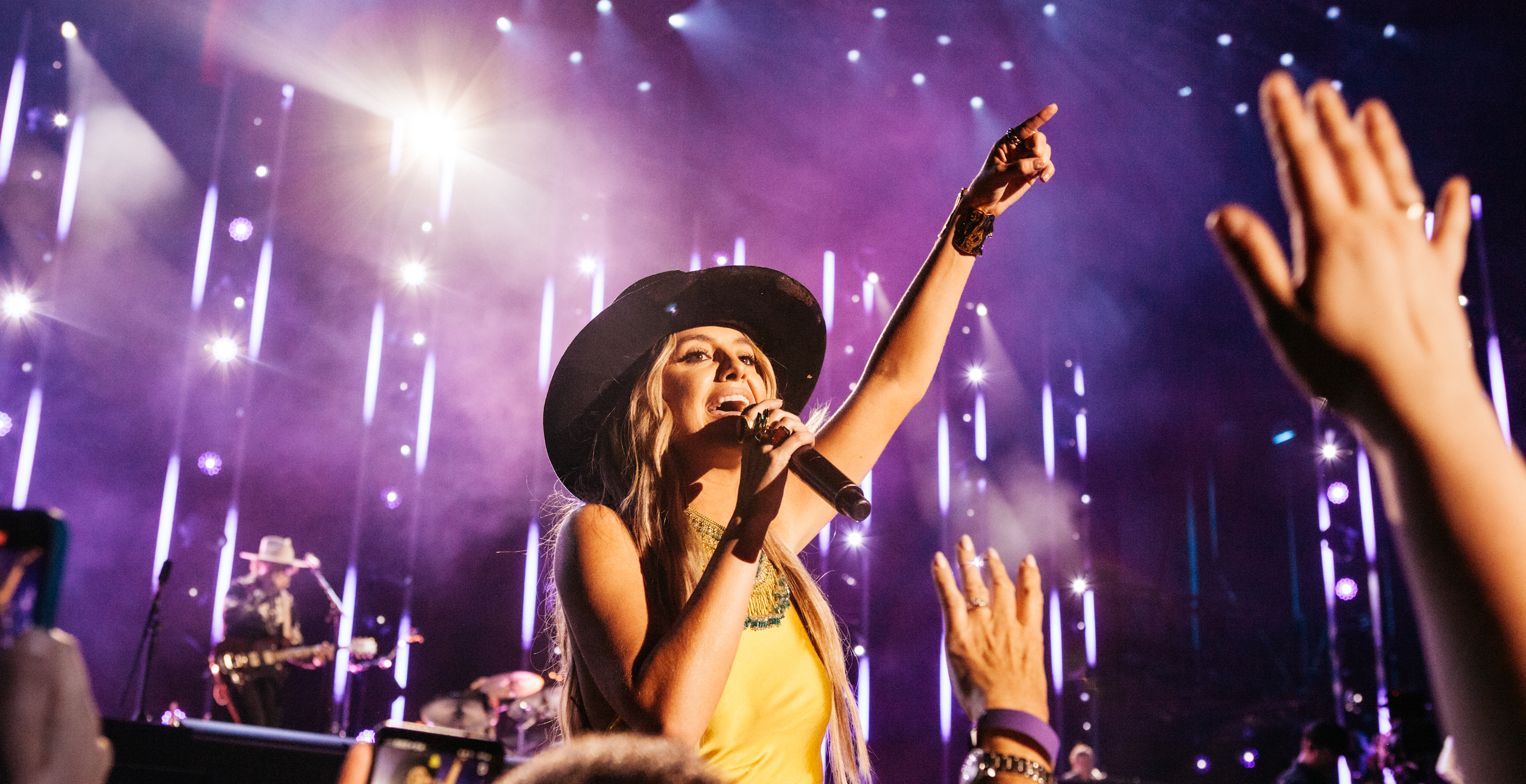 Lainey Wilson at Day 2 of the CMA Fest held on June 9, 2023 in Nashville, Tennessee.