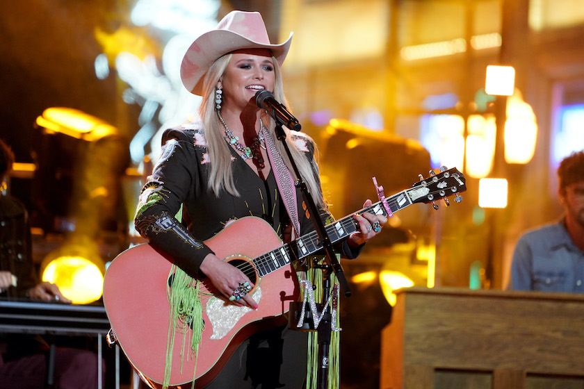 NASHVILLE, TENNESSEE - APRIL 11: Miranda Lambert performs at the 2022 CMT Music Awards at Nashville Municipal Auditorium on April 11, 2022 in Nashville, Tennessee. (Photo by Erika 