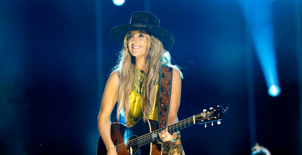 NASHVILLE, TENNESSEE - JUNE 09: Lainey Wilson performs on stage during day two of CMA Fest 2023 at Nissan Stadium on June 09, 2023 in Nashville, Tennessee.