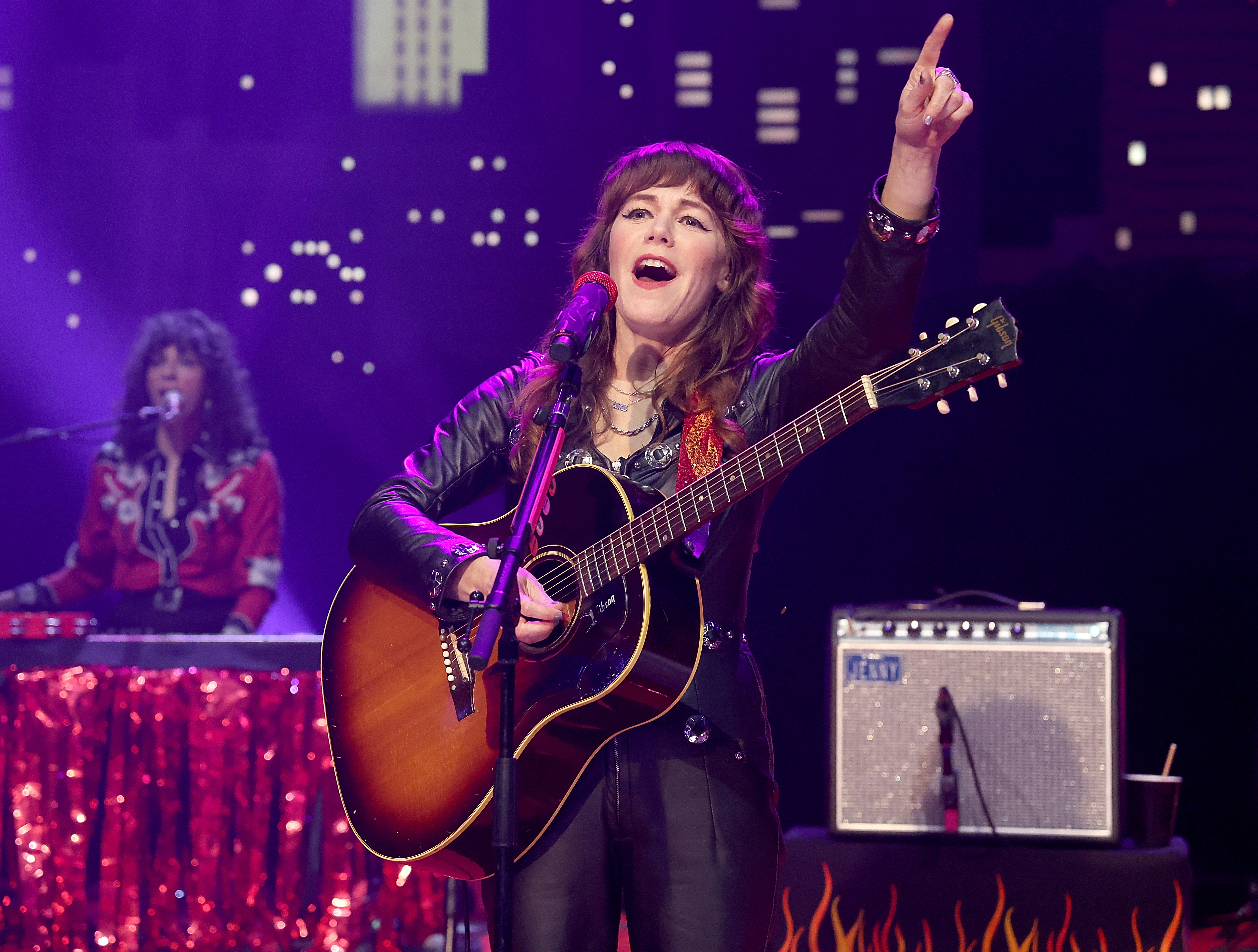 AUSTIN, TEXAS - JULY 26: Jenny Lewis performs during an "Austin City Limits" taping at ACL Live on July 26, 2023 in Austin, Texas. 