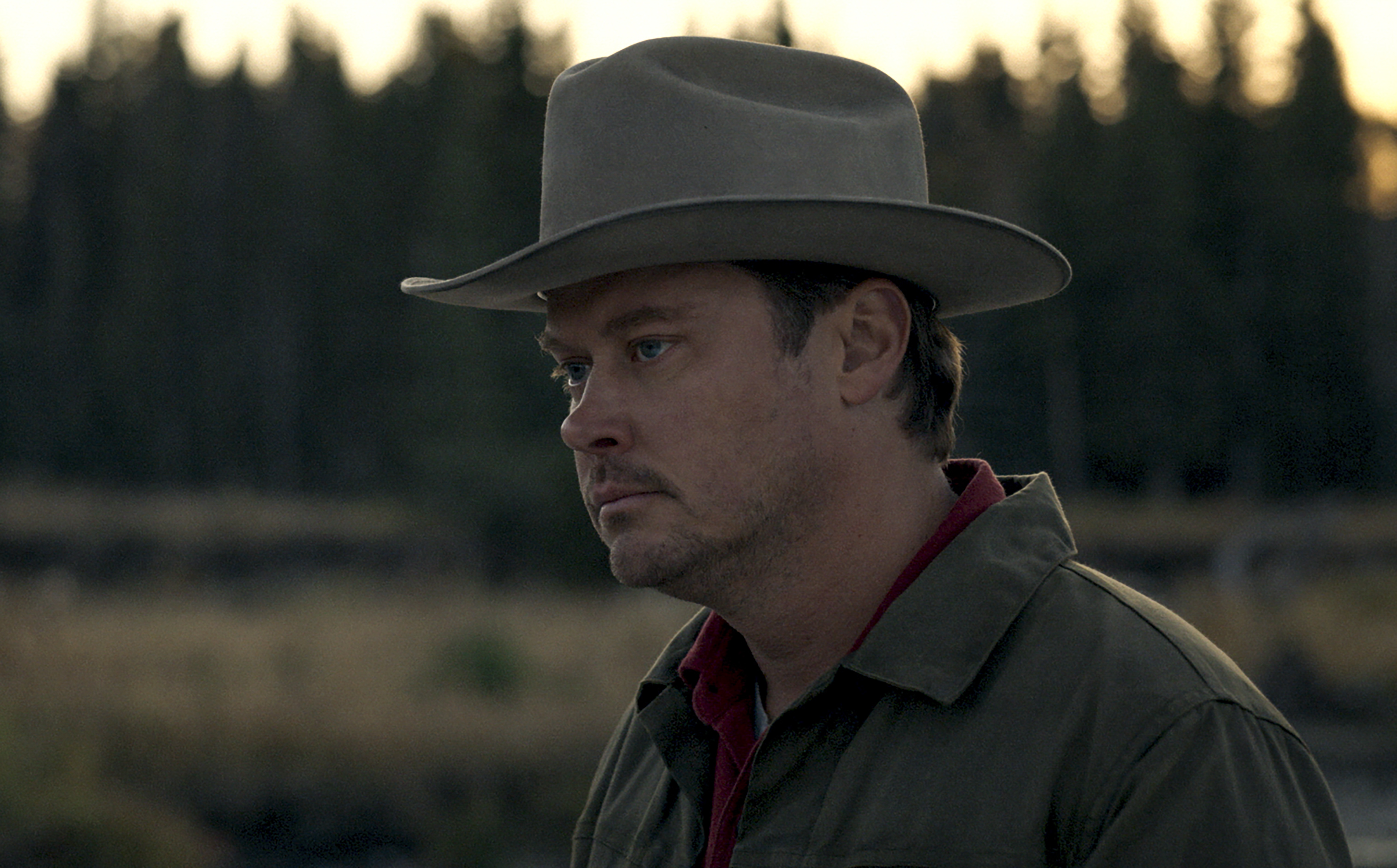 Michael Dorman as Joe Pickett in Joe Pickett, episode 9, season 2, streaming on Paramount+, 2023.  