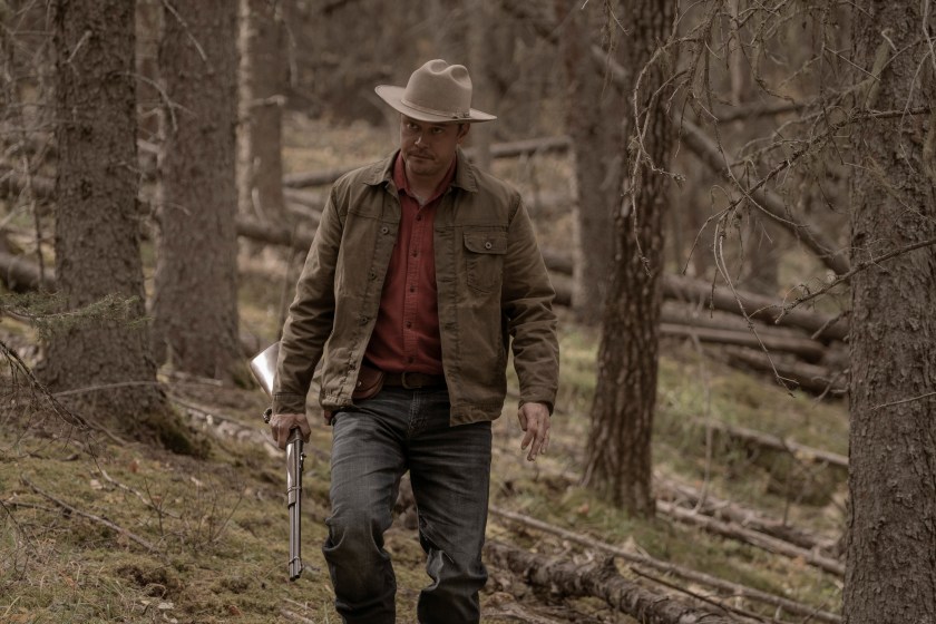 Michael Dorman as Joe Pickett in Joe Pickett, episode 10, season 2, streaming on Paramount+, 2023.