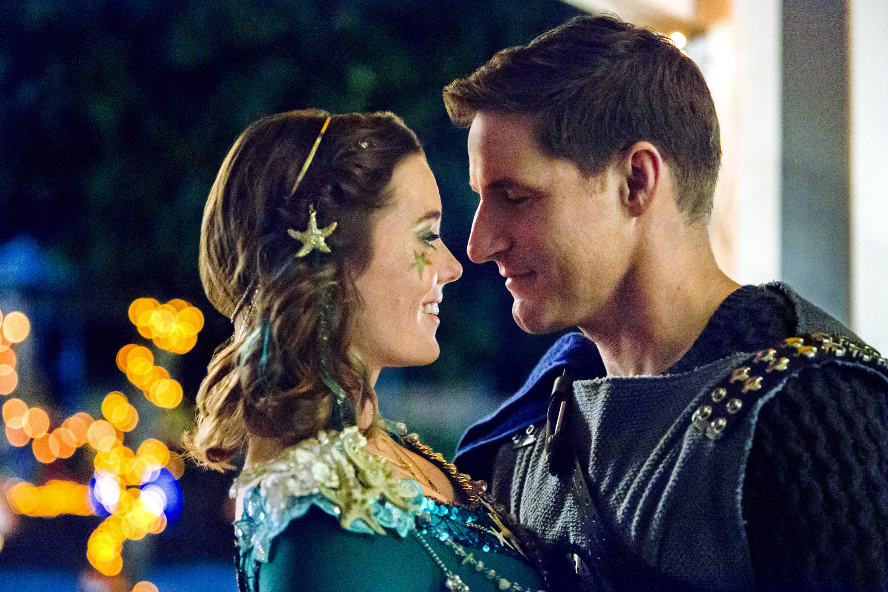 Ashley Williams, Sam Jaeger in 'October Kiss'