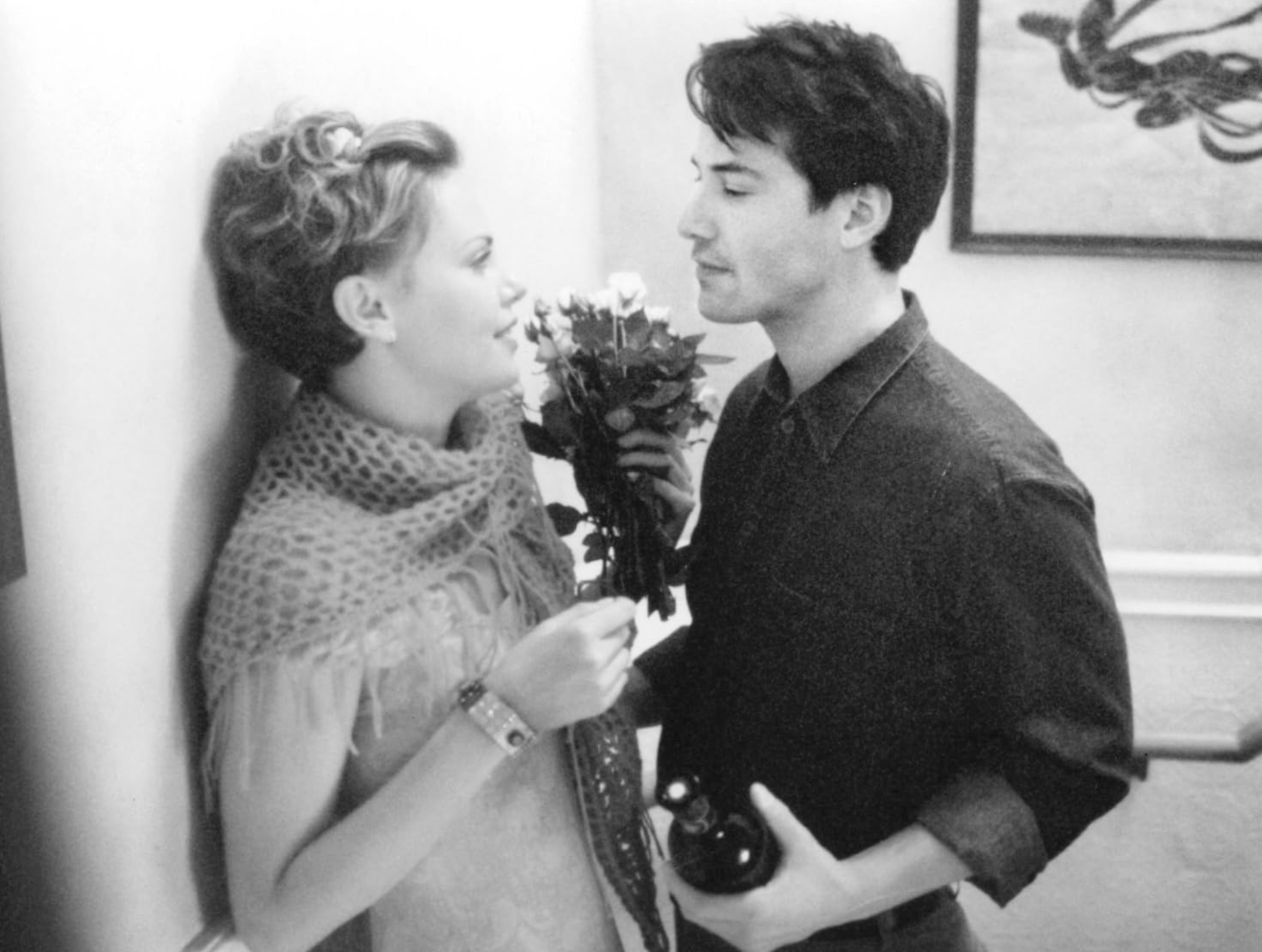 Keanu Reeves and Charlize Theron in Sweet November (2001)