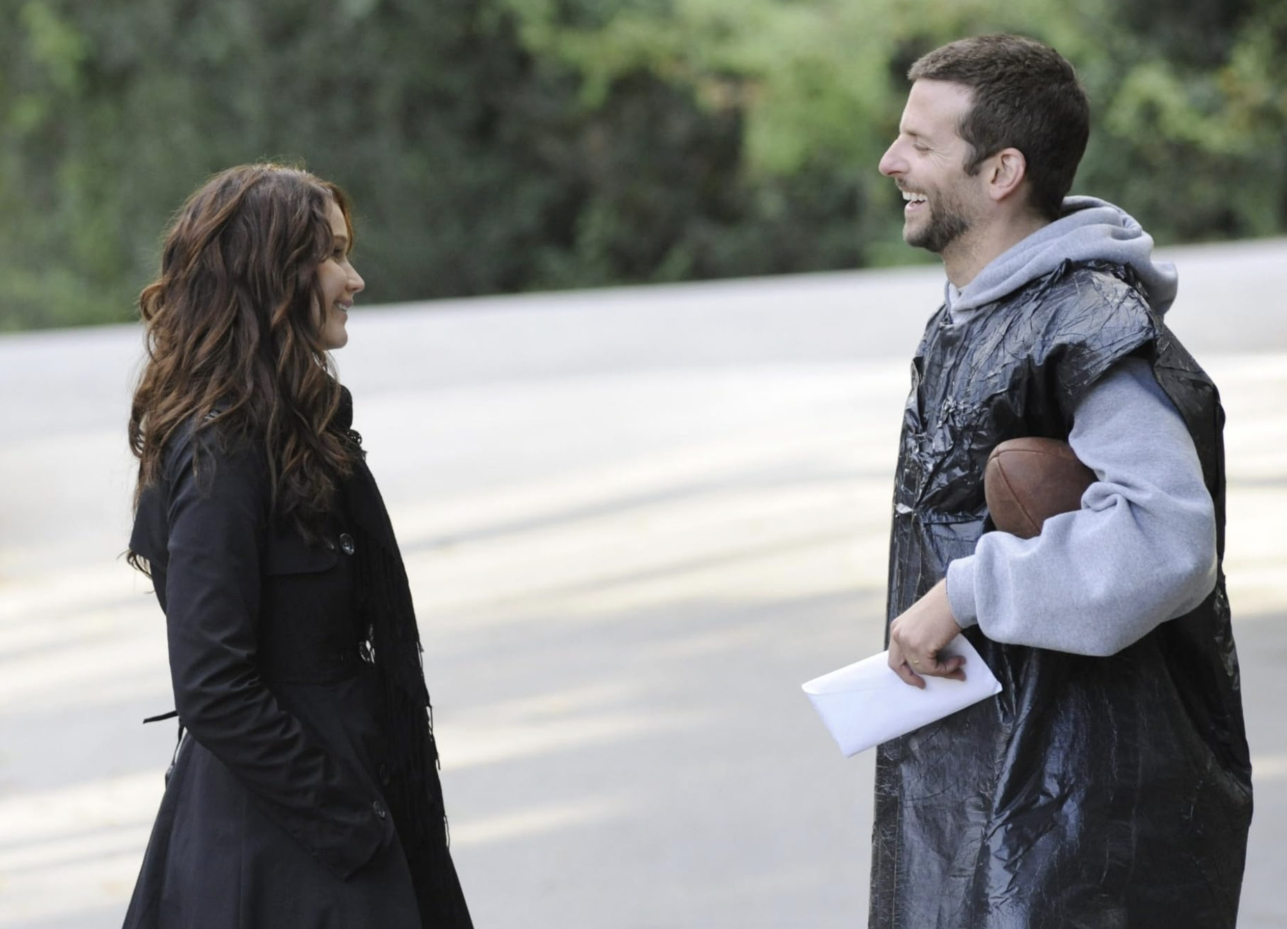 Bradley Cooper and Jennifer Lawrence in Silver Linings Playbook (2012)