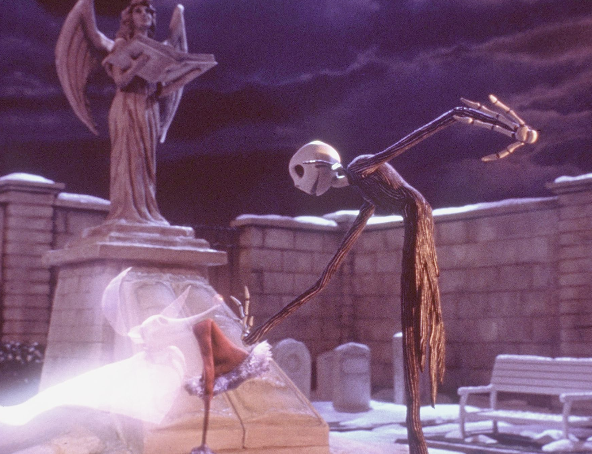 Danny Elfman and Chris Sarandon in The Nightmare Before Christmas (1993)