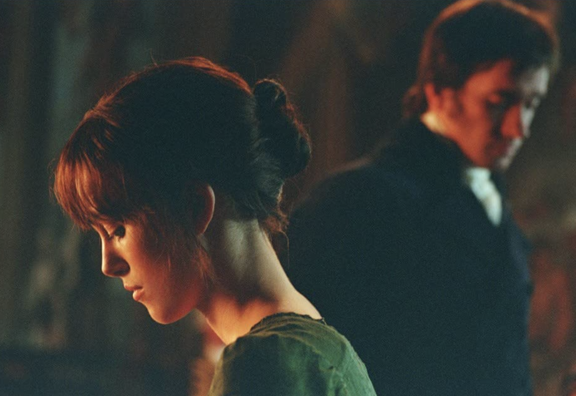 Keira Knightley and Matthew Macfadyen in Pride & Prejudice (2005)