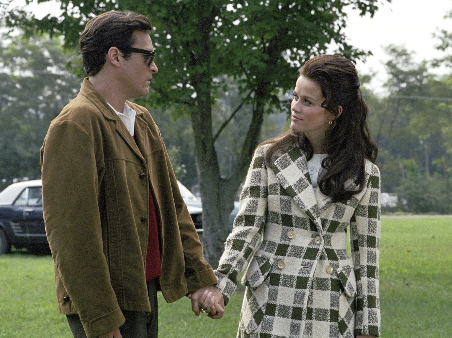Reese Witherspoon and Joaquin Phoenix in Walk the Line (2005)